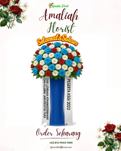 Standing Flower di Rumah Duka Heymas